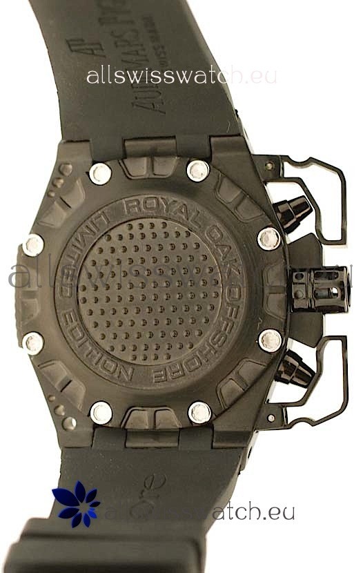 IMG_9081 Audemars Piguet Royal Oak Offshore Survivor Swiss Chronograph in Black Replica 4