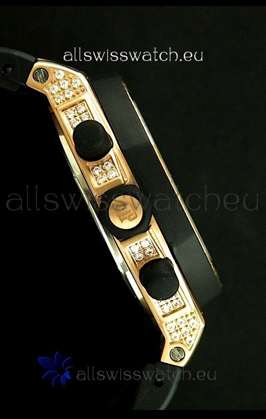 IMG_9081 Audemars Piguet Royal Oak Ladies Alinghi Limited Edition in Yellow Gold Replica 4