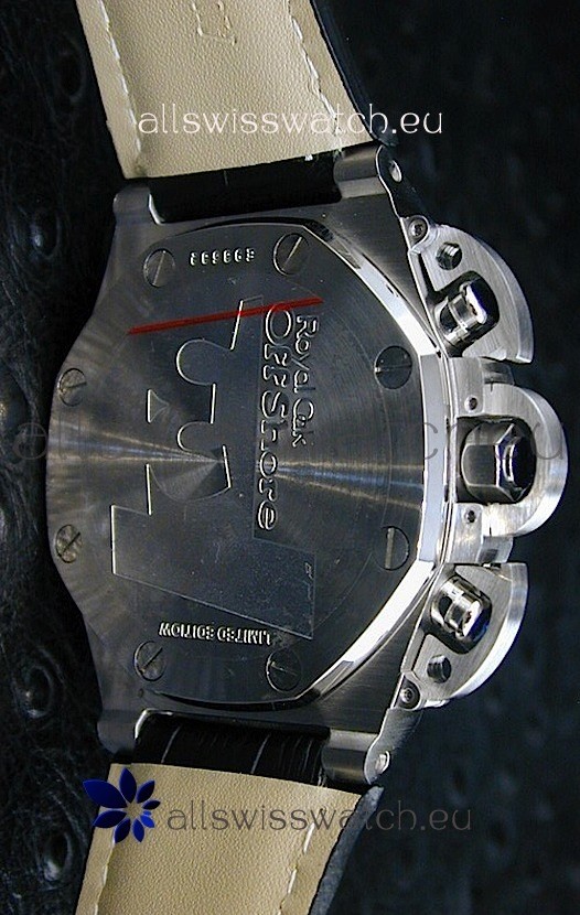 IMG_9081 Audemars Piguet Royal Oak in Grey Dial - Secs hand 9 O Clock Replica 4