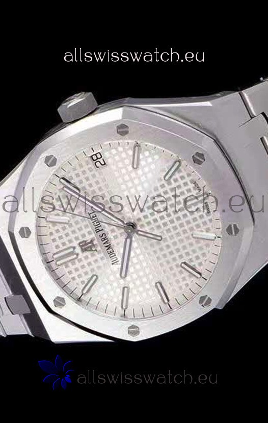 IMG_9081 Audemars Piguet Royal Oak 41MM Steel Dial 904L Steel - 1:1 Mirror Replica 4