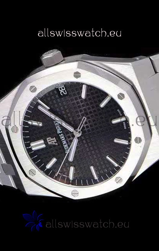 IMG_9081 Audemars Piguet Royal Oak 41MM Blue Dial 904L Steel - 1:1 Mirror Replica 4