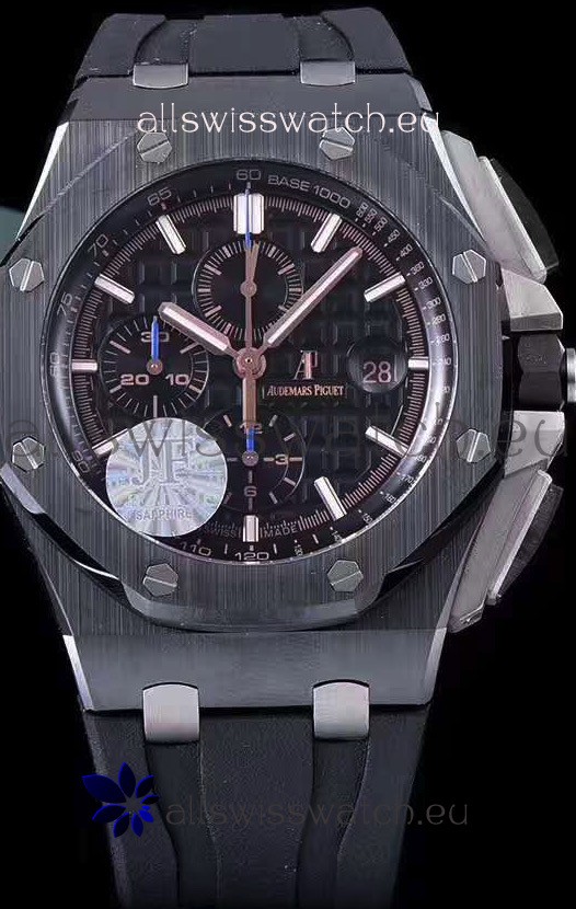 IMG_9081 Audemars Piguet Royal Oak Offshore Chronograph 44MM Ceramic Casing 1:1 Mirror Replica 4