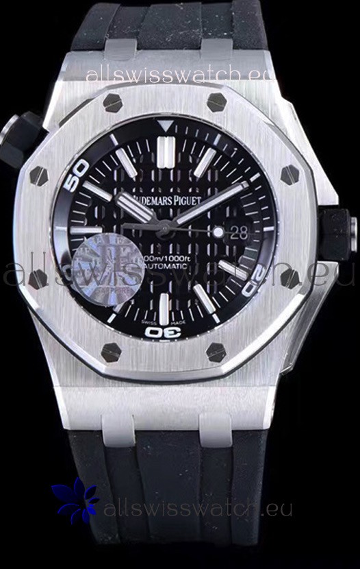 Audemars Piguet Royal Oak Offshore Diver 904L Steel 1:1 Mirror Replica 4