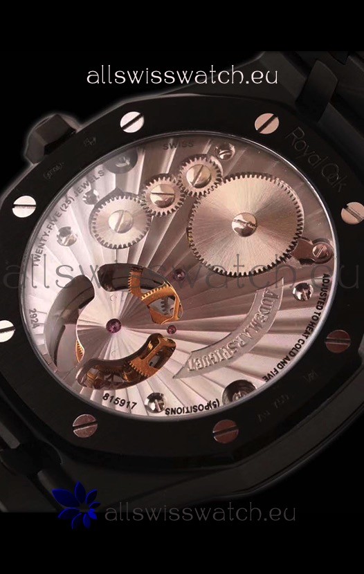 Audemars Piguet Royal Oak Tourbillon 41mm Extra-Thin Ceramic Casing Replica 4