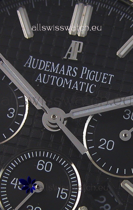 IMG_9081 Audemars Piguet Royal Oak Chronograph Black Dial - 1:1 Mirror Replica 4