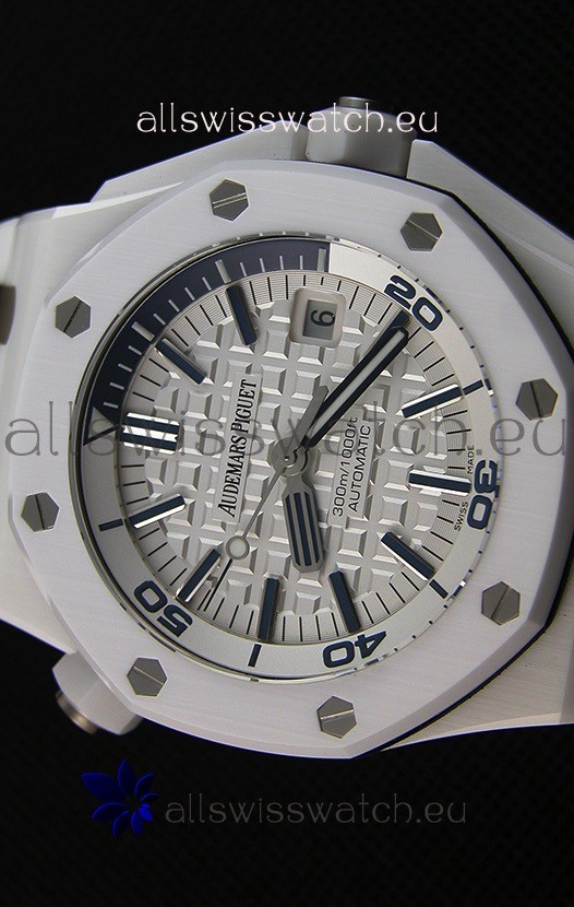 IMG_9081 Audemars Piguet Royal Oak Offshore Diver Scuba Ceramic Ultimate 2018 Updated Version Replica 4