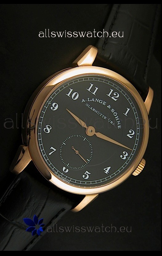 IMG_9081 A.Lange & Sohne 1815 Edition Manual Winding Pink Gold Case Replica 4