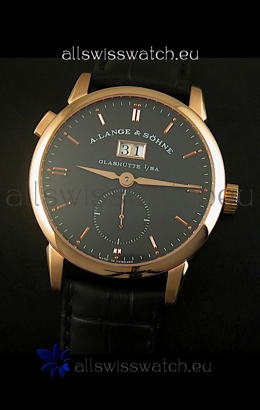 A.Lange & Sohne Reguliert Manual Handwind in Pink Gold Case Replica 4
