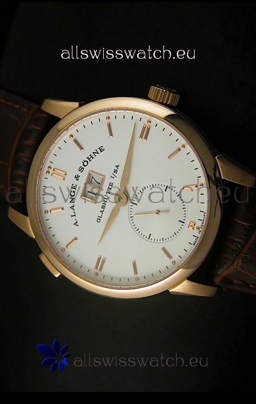 IMG_9081 A.Lange & Sohne Reguliert Manual Handwind in Pink Gold Case Replica 4
