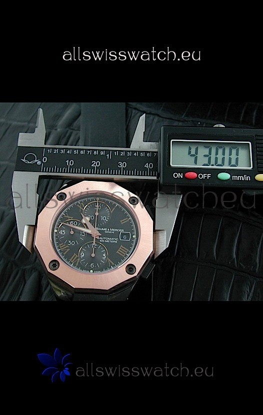IMG_9081 Baume & Mercier Riveria in Black Dial Replica 4