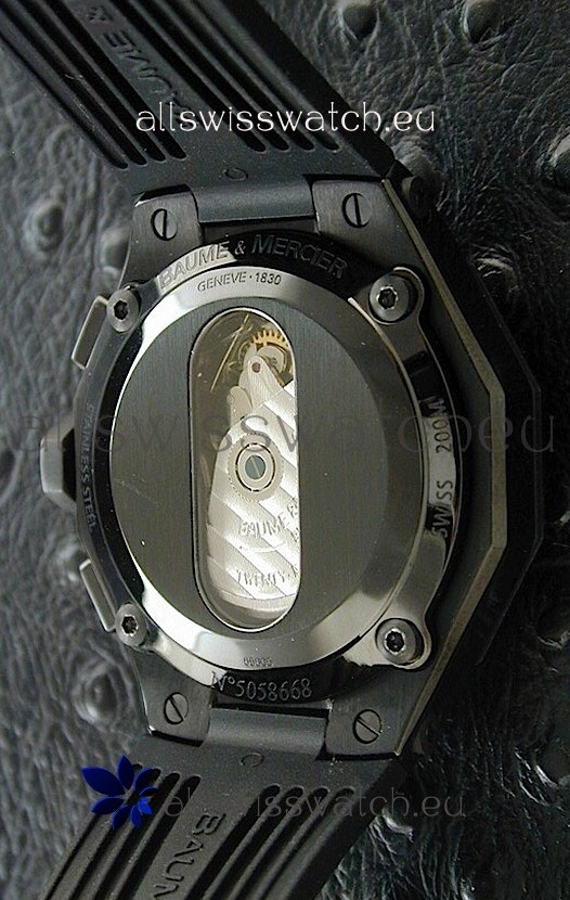 IMG_9081 Baume & Mercier Riveria in Black Dial Replica 4