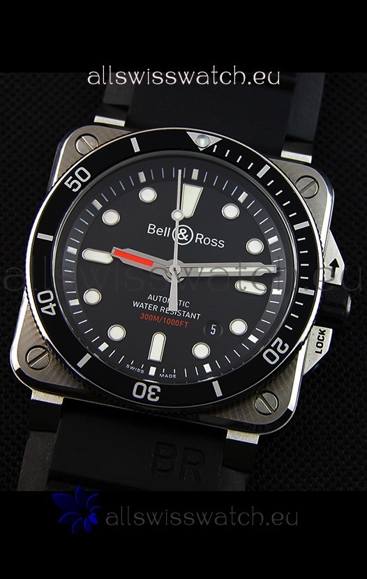IMG_9081 Bell & Ross BR03-92 Diver Steel1:1 Mirror Replica 4