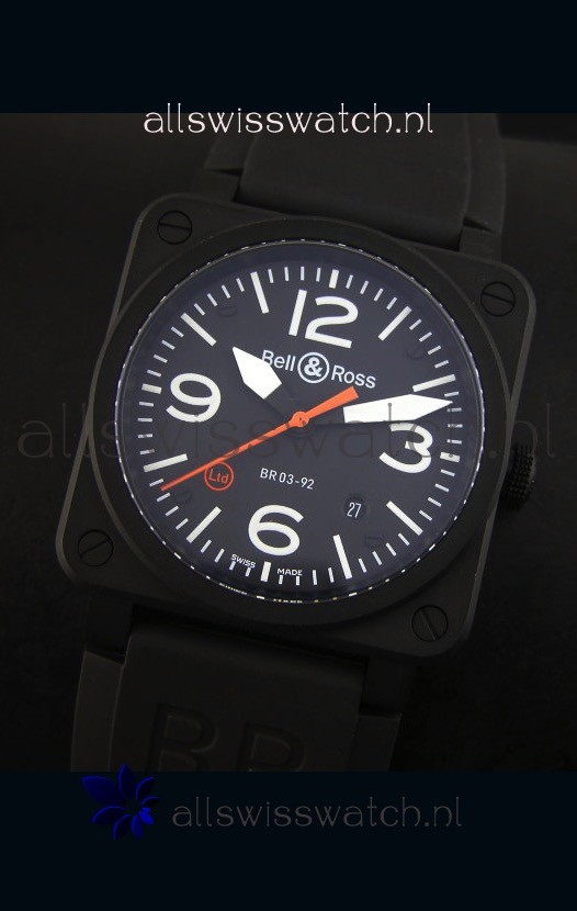 IMG_9081 Bell & Ross BR03-92 Black Dial Limited Edition Replica 4