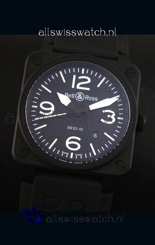 IMG_9081 Bell & Ross BR03-92 Black Dial Replica 4
