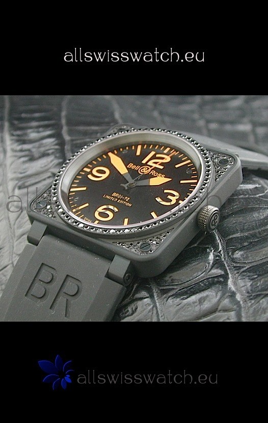 IMG_9081 Bell and Ross BR01 92 Limited Edition in Black Dial Replica 4