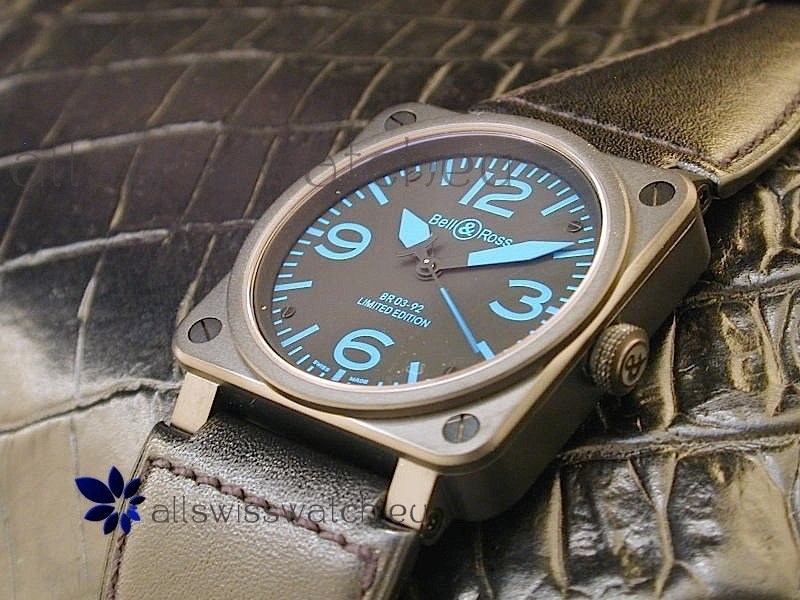 IMG_9081 Bell and Ross BR01 92 in PVD Casing and Blue Markers Replica 4