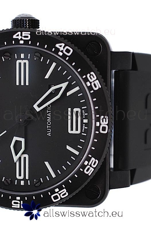 IMG_9081 Bell and Ross BR 03 Type Aviation Carbon Automatic Replica 4
