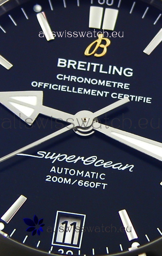 IMG_9081 Breitling SuperOcean Heritage II B20 42MM Black Dial- 1:1 Mirror Edition Replica 4