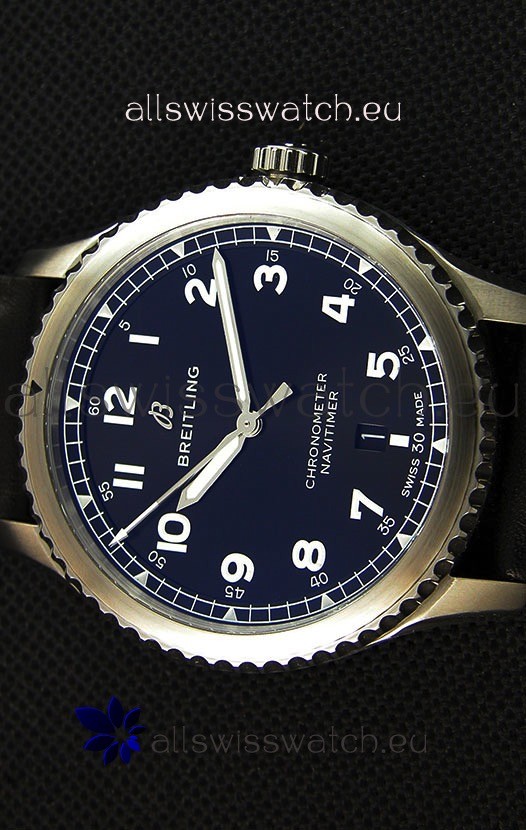 IMG_9081 Breitling Navitimer 8 Automatic 41MMin Black Dial Replica 4