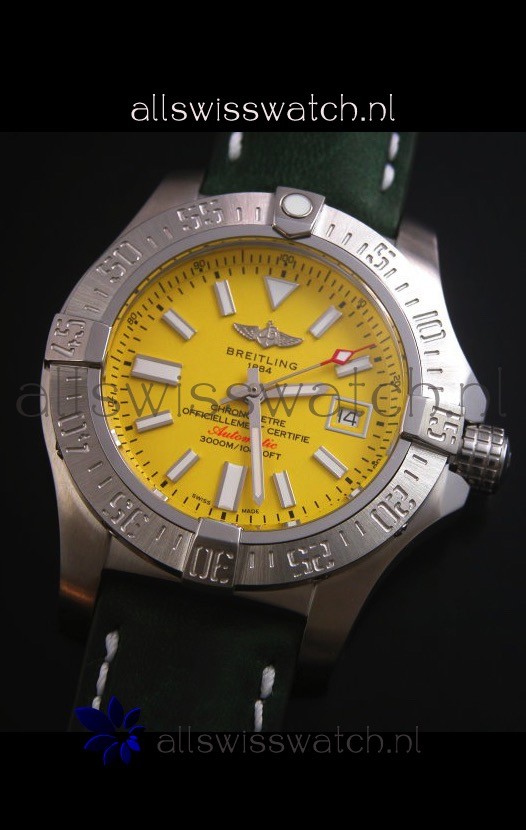 IMG_9081 Breitling Avenger II Seawolf Movement 45MM - 1:1 Mirror Replica 4