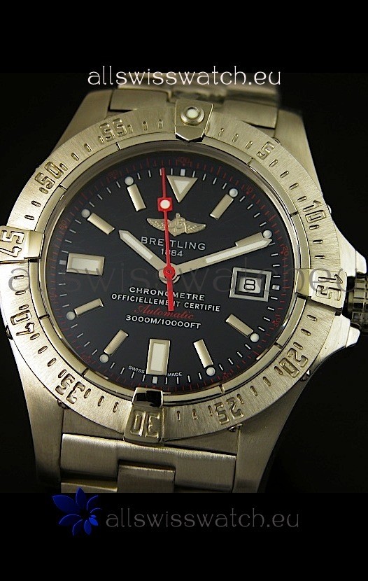 IMG_9081 Breitling Avenger Seawolfin Red Seconds Hands - 1:1 Mirror Replica 4