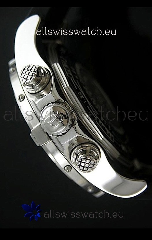 IMG_9081 Breitling Super Avenger in Black Dial - Ultimate Mirror Replica 4