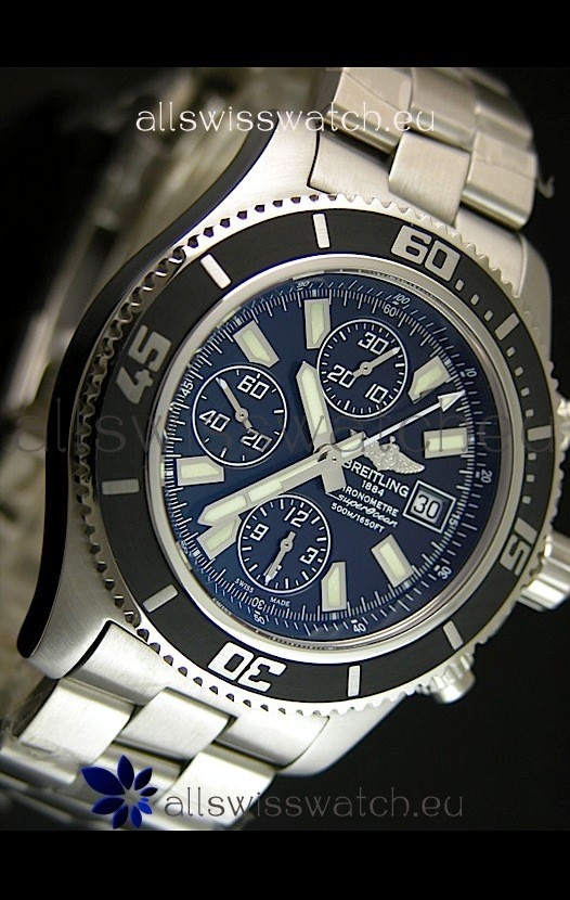 IMG_9081 Breitling SuperOcean Abyss Chronograph - 1:1 Mirror - 44MM White Markers Replica 4