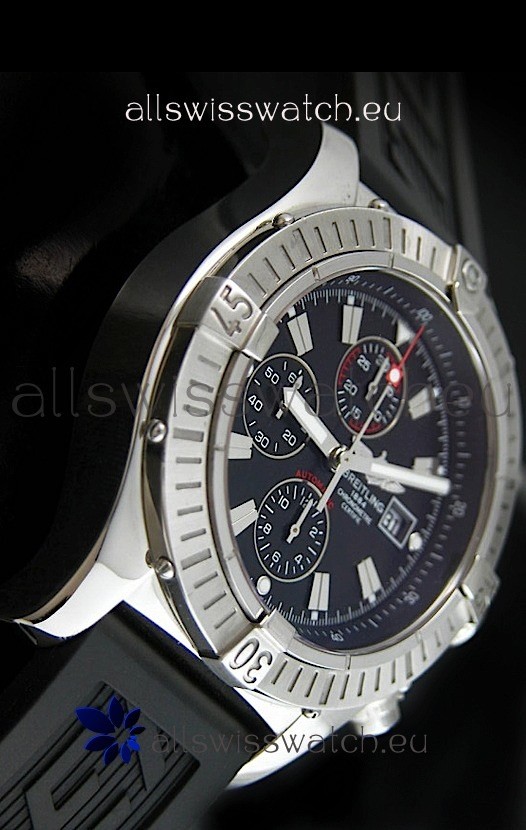 IMG_9081 Breitling Avenger Seawolfin Black Dial Replica 4