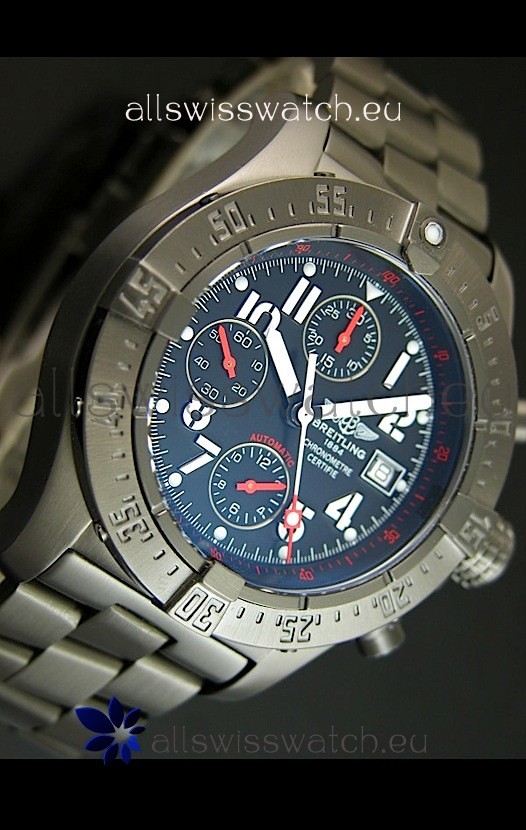 IMG_9081 Breitling Skyland Avengerwith PVD Coating - Mirror Replica 4