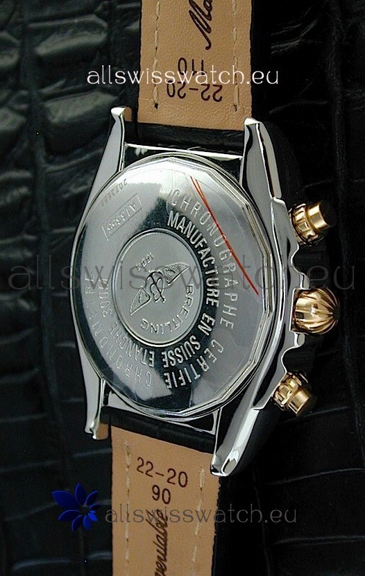 IMG_9081 Breitling Windriderin Black Dial Steel Case Replica 4
