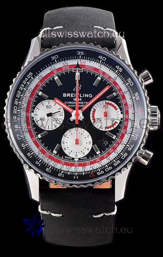 IMG_9081 Breitling Navitimer 1 B01 ChronographAIR Edition 43MM - 904L 1:1 Mirror Replica 4
