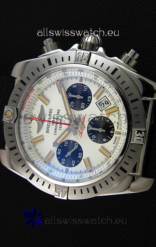 IMG_9081 Breitling Chronomat Airborne White Dial 1:1 Mirror Replica 4