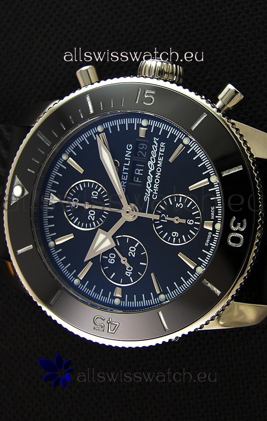IMG_9081 Breitling Superocean Heritage II Black Dial 46MM 1:1 Mirror Replica 4