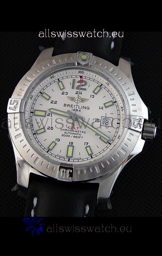 IMG_9081 Breitling Chronometre COLT 41 White Dial Automatic Replica 4