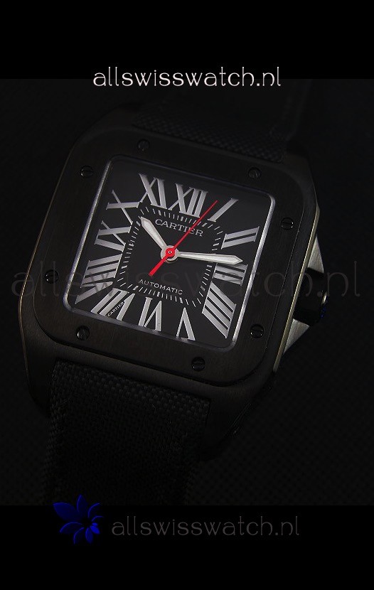 IMG_9081 Cartier Santos DLC38.5MM Replica 4