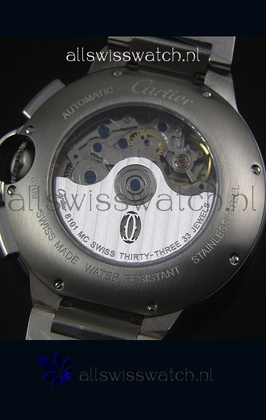 IMG_9081 Ballon De Cartier Chronograph in Stainless Steel Case White Dial - 1:1 Mirror Replica 4