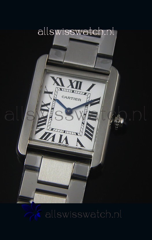 IMG_9081 Cartier Tank Solo Quartz in Steel Strap 24MM Wide Replica 4