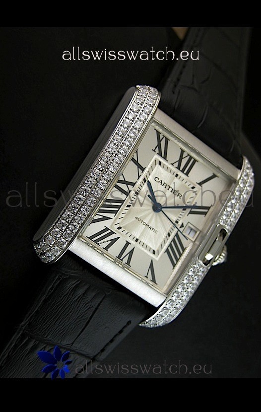 IMG_9081 Cartier Tank1:1 Mirror - Steel Casing Replica 4