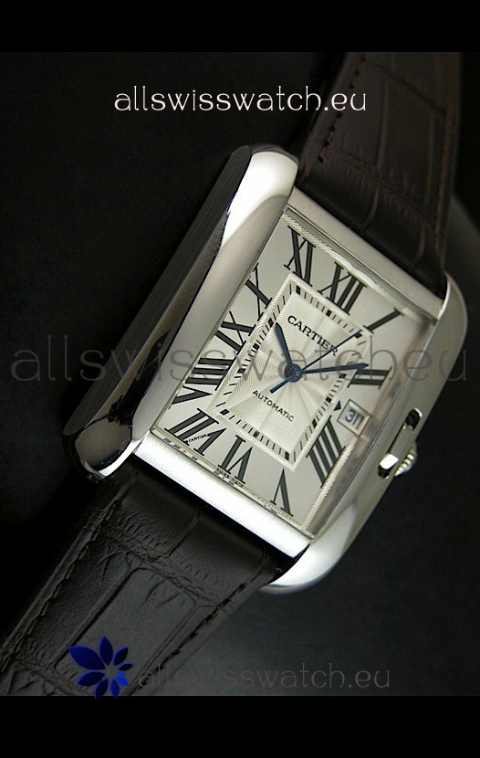IMG_9081 Cartier Tank1:1 Mirror - Steel Casing Replica 4
