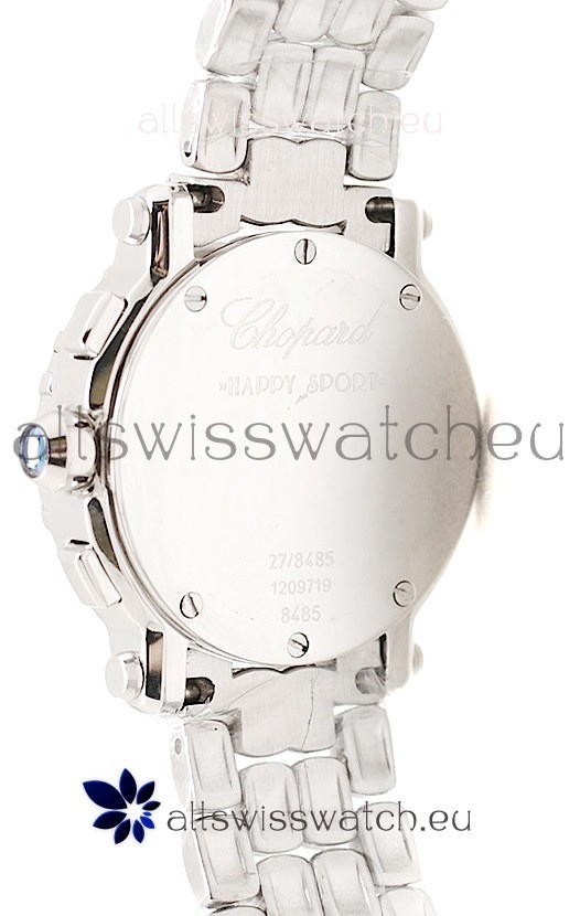 IMG_9081 Chopard Happy Sport Ladies Steel in Black Dial Replica 4