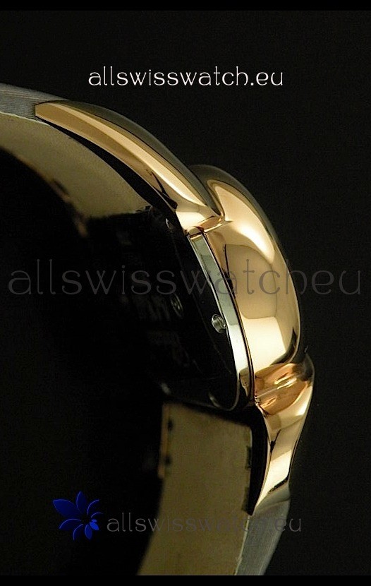 IMG_9081 Chopard Animal World Ladies Owl in Black Strap Replica 4