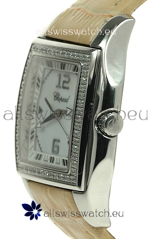 IMG_9081 Chopard Two O Ten Ladiesin Yellow Strap Replica 4