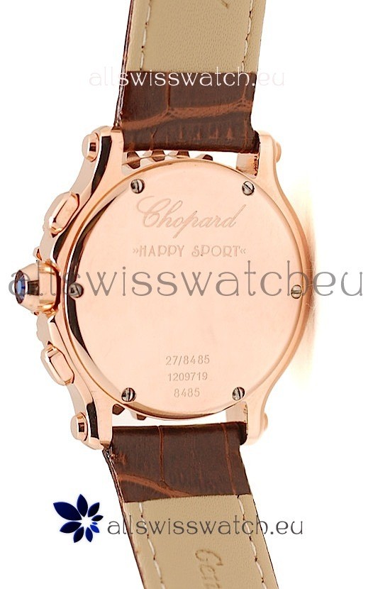 IMG_9081 Chopard Happy Sport Ladies Gold Replica 4