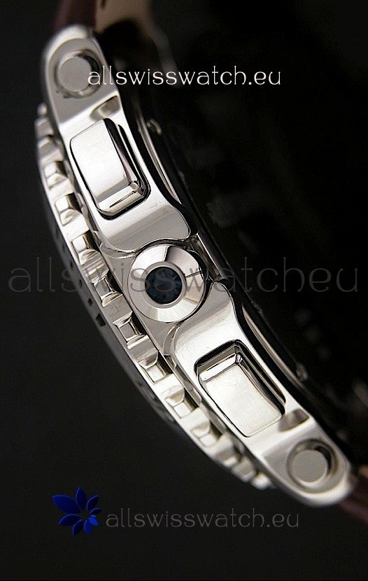 IMG_9081 Chopard Happy Sportin Brown Strap Replica 4