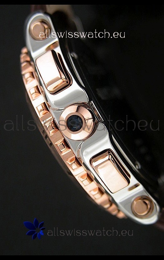 IMG_9081 Chopard Happy Sportin Brown Strap Replica 4