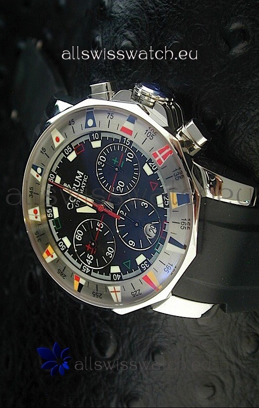 IMG_9081 Corum Admiral's Cup Challengein Black Dial Replica 4