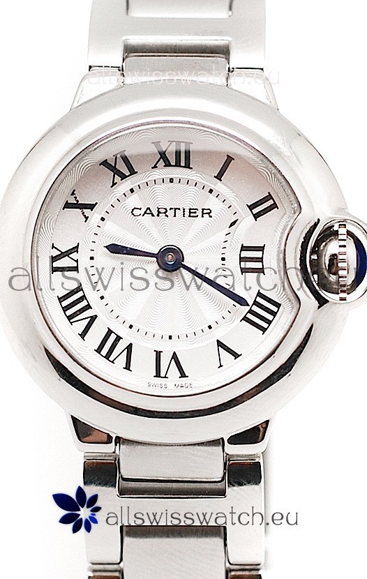 IMG_9081 Cartier Ballon Ladies Wristwatch in Steel Replica 4