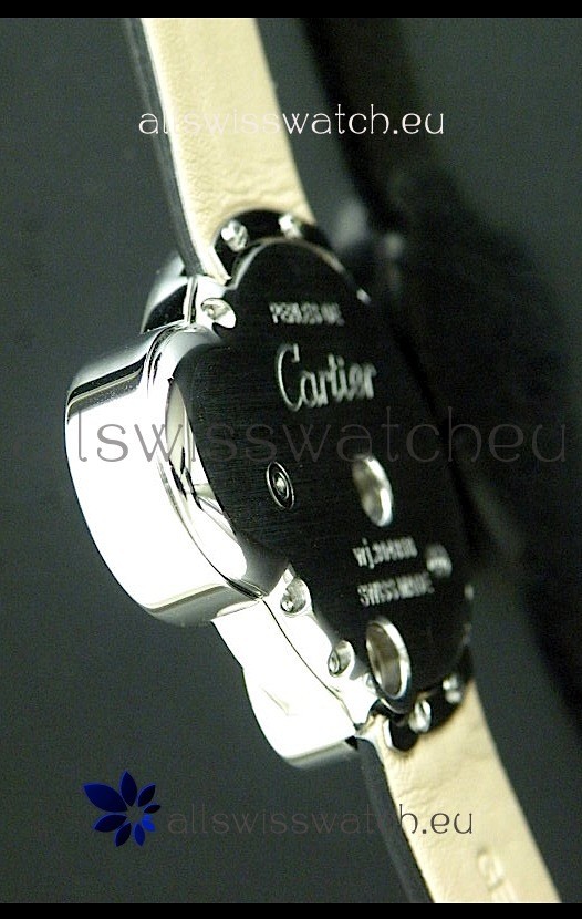 IMG_9081 Cartier Jewellery Pearl Diamond in Black Dial Replica 4