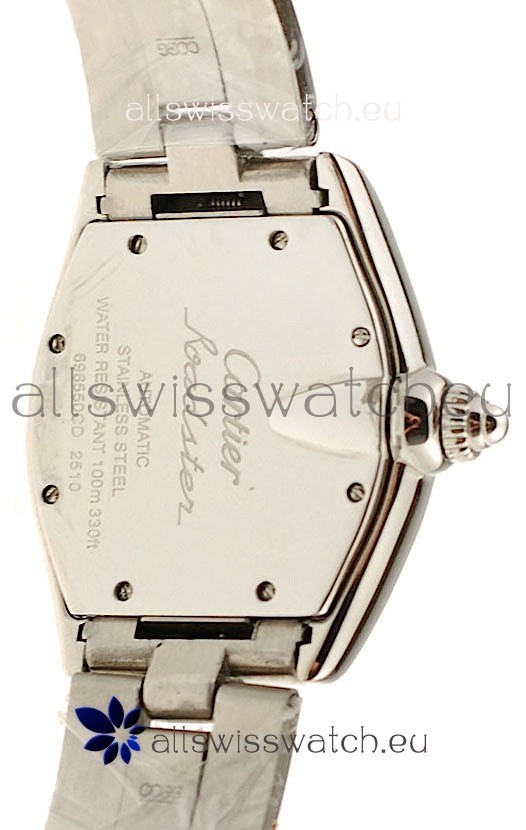 IMG_9081 Cartier Roadster GMT in Black Dial Replica 4