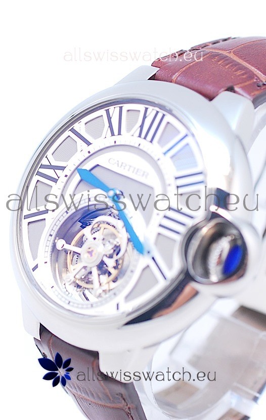 IMG_9081 Cartier Ballon de Bleu Flying Tourbillon Silver Replica 4